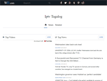 Tablet Screenshot of iptvtagalog.com